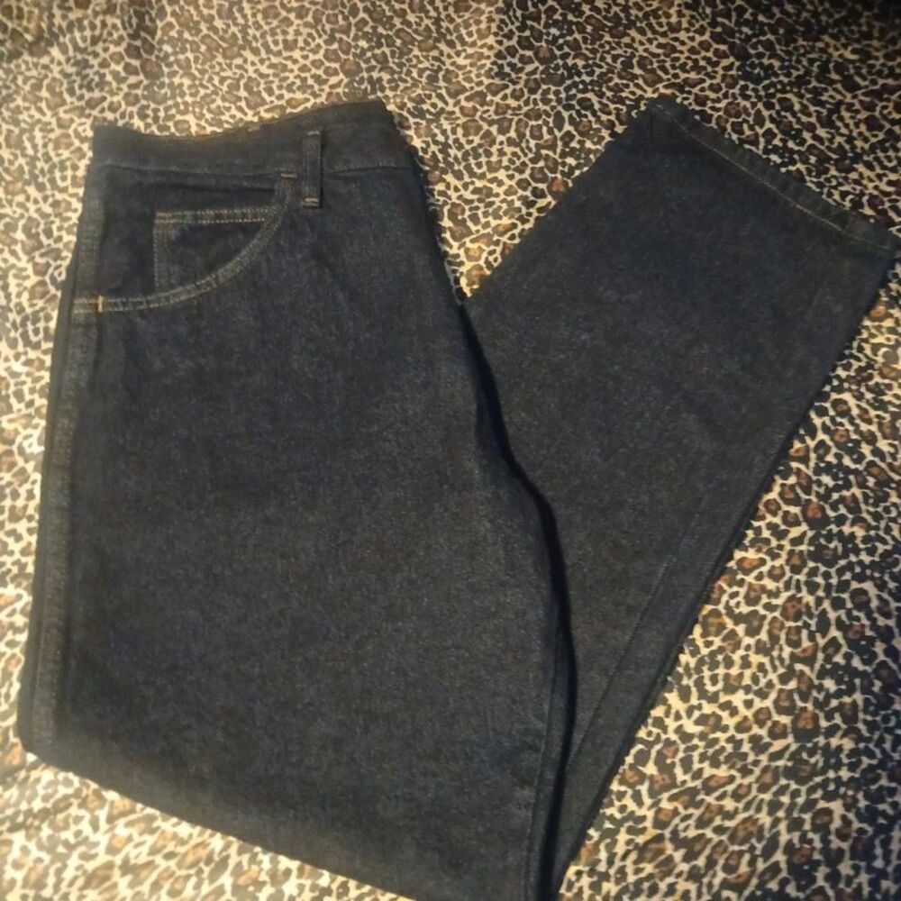 Nwt Vintage Rustler Classic Regular Fit Straight Leg Jeans size 36x29